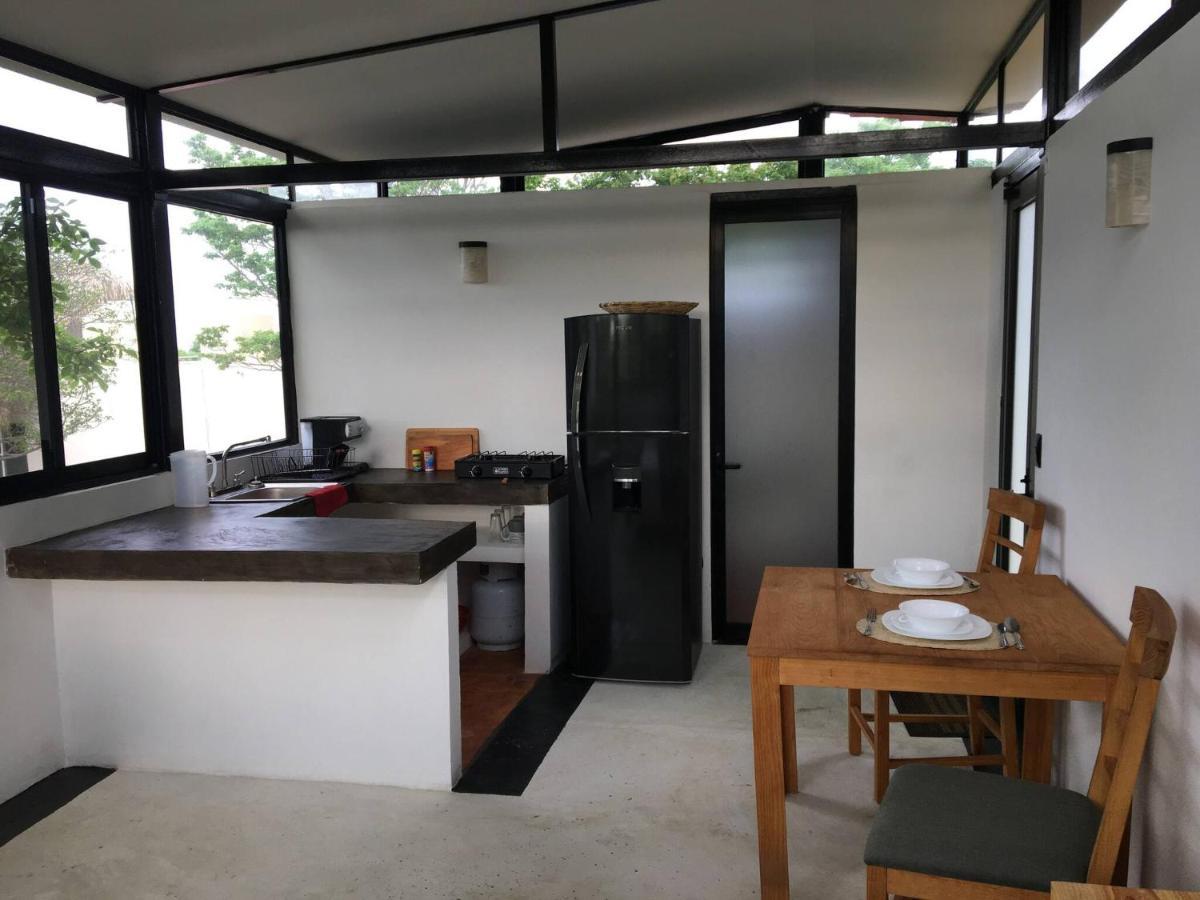 Bungalow Doble Con Vista Parcial Al Mar, Cocina Completa Villa Cuatunalco Exterior photo